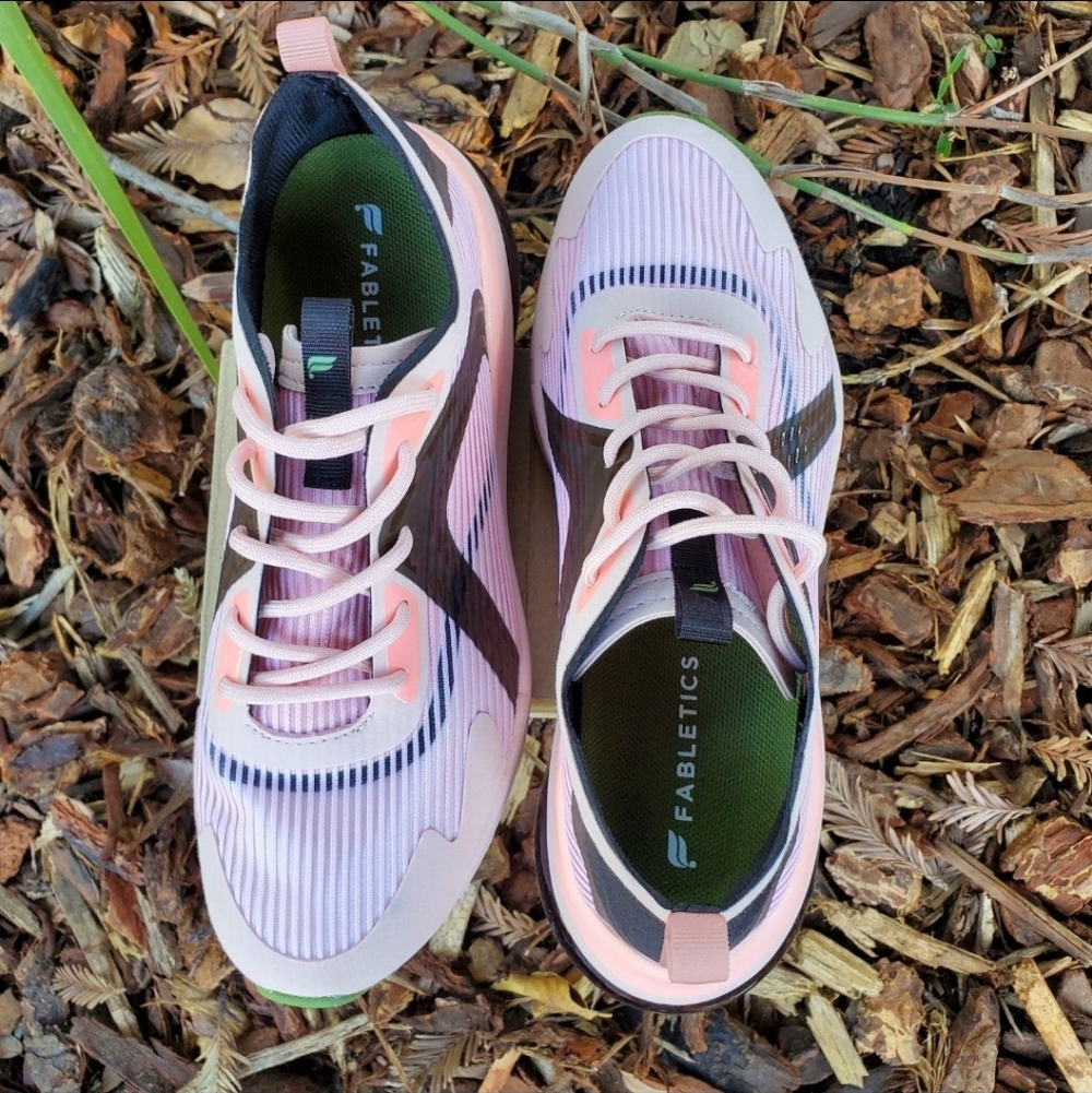 Fabletics Women's Pink Manhattan Air Performance Sneakers - Picture 3 of 13